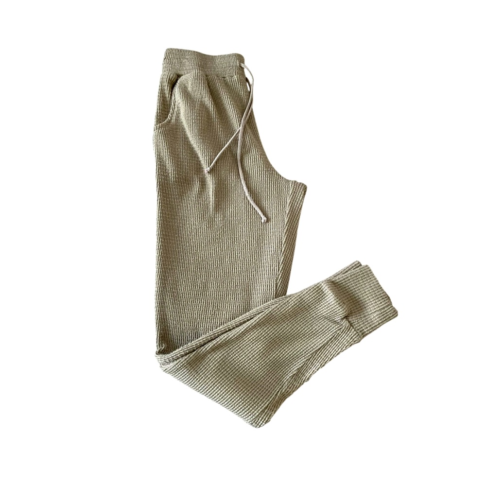 SO Woman’s Lounge Sweatpants, Tan, Size S